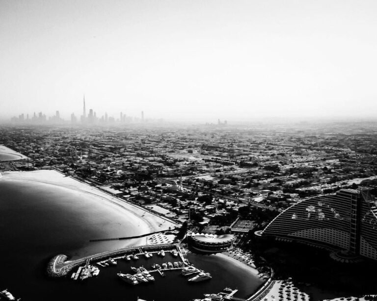 Dubai skyline from Burj Al Arab