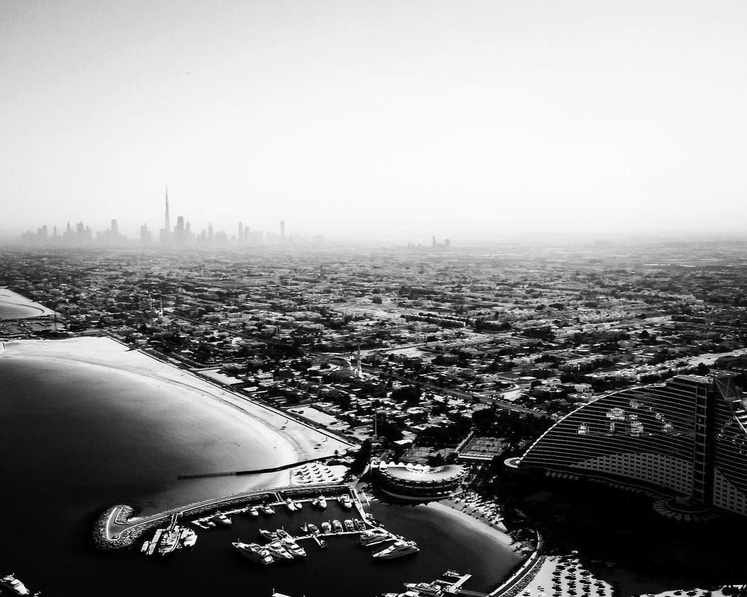 Dubai skyline from Burj Al Arab