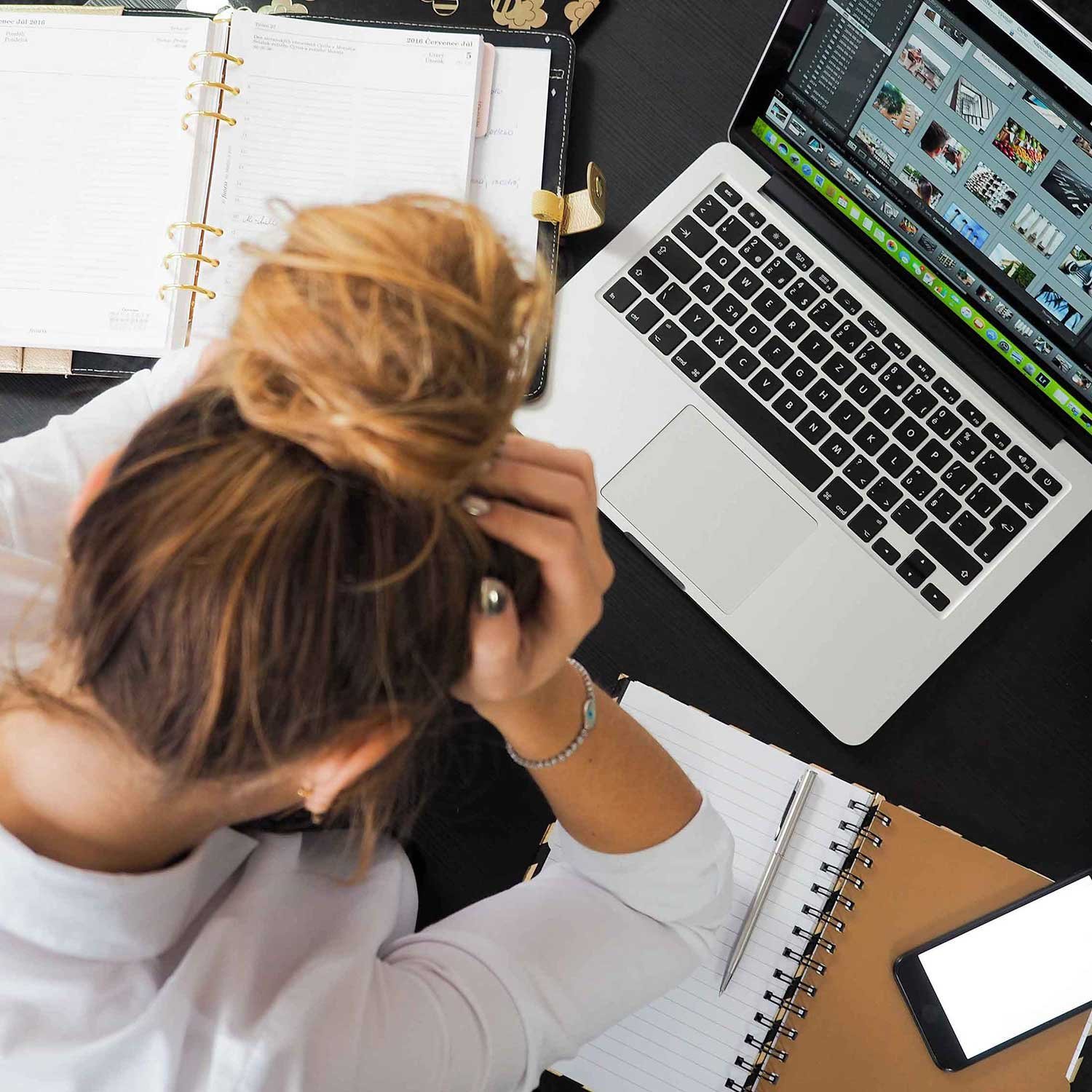 stressed when buying property