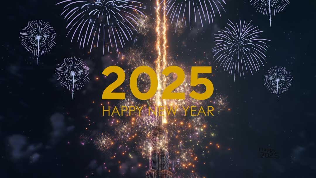 Burj Khalifa NYE 2025